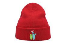 Load image into Gallery viewer, CACTUS🌵 - Embroidered classic shaped recycled polyester beanie
