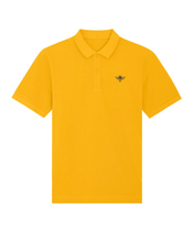 Load image into Gallery viewer, Bee 🐝 - THE UNISEX POLO (yellow COLOURS)
