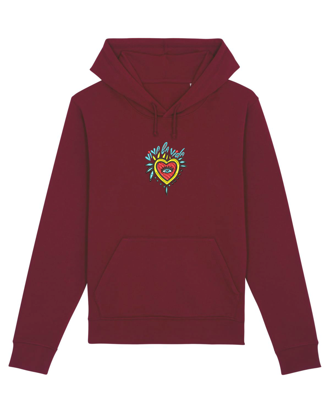 VIVA LA VIDA ❤️ - Embroidered UNISEX hoodie