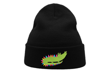 Load image into Gallery viewer, See you later, alligator...🐊after while, crocodile... - Embroidered classic shaped recycled polyester beanie
