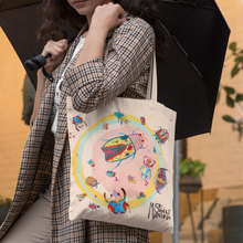 Load image into Gallery viewer, Bugs - ORGANIC COTTON PRINT TOTE BAG
