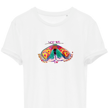 Load image into Gallery viewer, BUTTERFLY - ORGANIC COTTON UNISEX PRINT T-SHIRT
