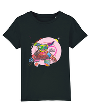 Load image into Gallery viewer, Doll organic cotton print kids tshirt
