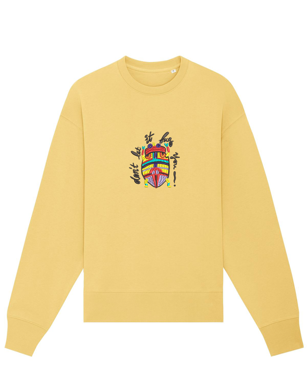 Don't let it bug you 🐞 - Embroidered UNISEX RELAXED CREW NECK SWEATSHIRT