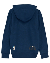 Load image into Gallery viewer, Go with the floe! 🐧 - Embroidered UNISEX KIDS hoodie - OUTLET🔴

