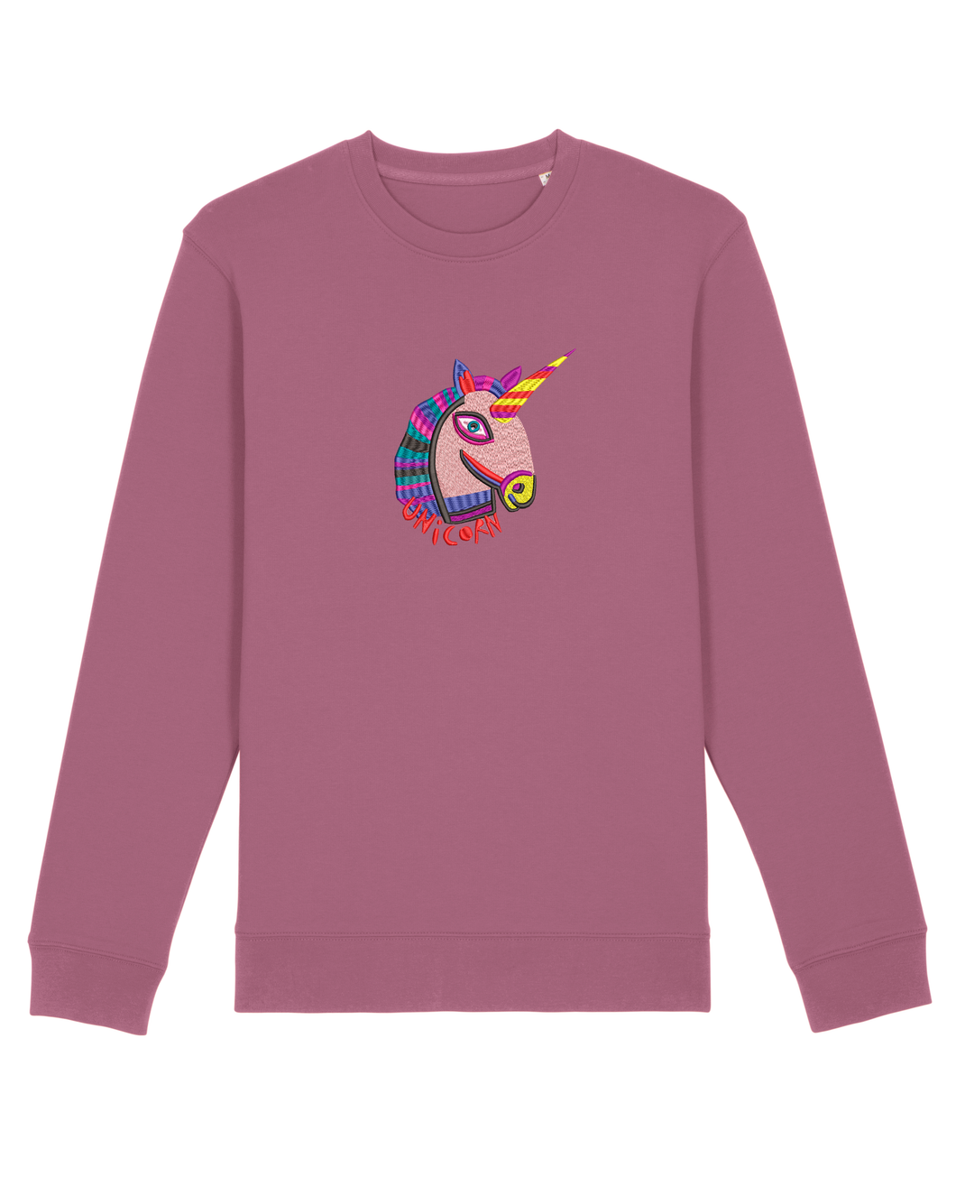 Unicorn 🦄- Embroidered UNISEX CREW NECK Sweatshirt