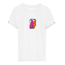 Load image into Gallery viewer, Meow 🐈 - Embroidered unisex T-shirt
