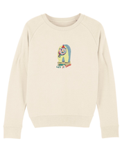 Load image into Gallery viewer, Let it SNOW 🐻‍❄️- Embroidered women&#39;s sweatshirt-OUTLET🔴
