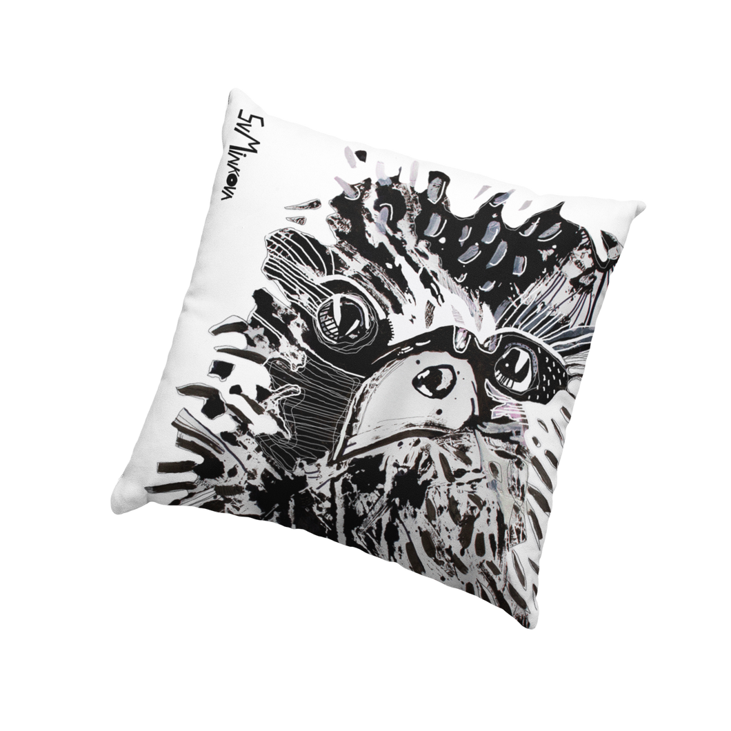 Owl quirky cushion