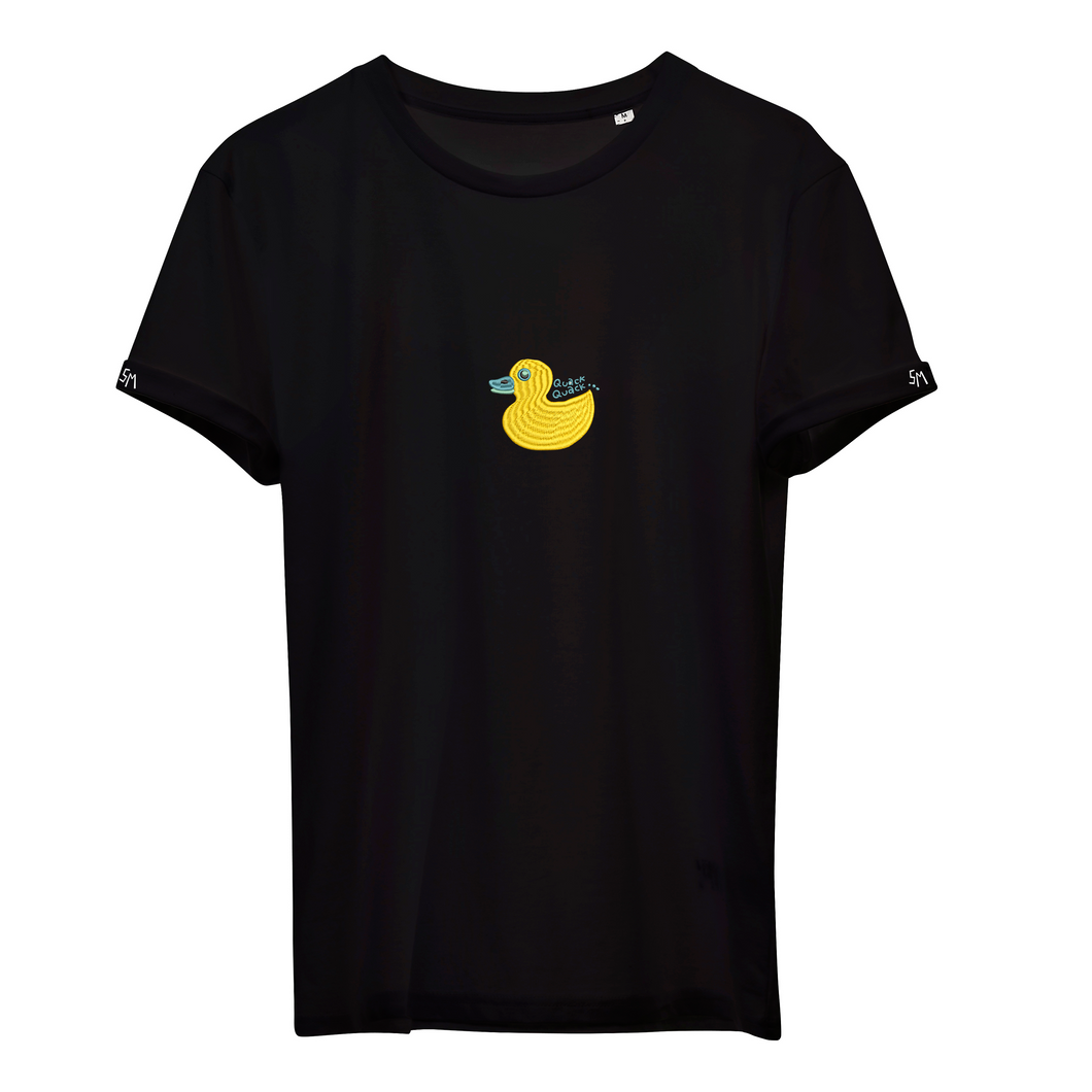 Quack, Quack 🦆 - Embroidered unisex T-shirt