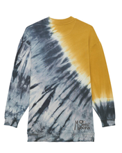 Load image into Gallery viewer, Quack, Quack 🦆 -  Embroidered UNISEX TIE AND DYE CREW NECK SWEATSHIRT-OUTLET🔴
