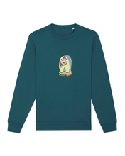 Load image into Gallery viewer, Let it SNOW 🐻‍❄️- Embroidered UNISEX CREW NECK Sweatshirt
