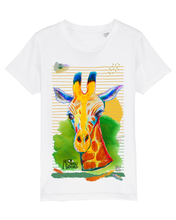 Load image into Gallery viewer, Giraffe kids tshirt
